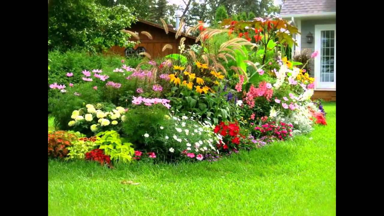 Outdoor Landscape Flowers
 Flower garden ideas flower garden ideas for front of house