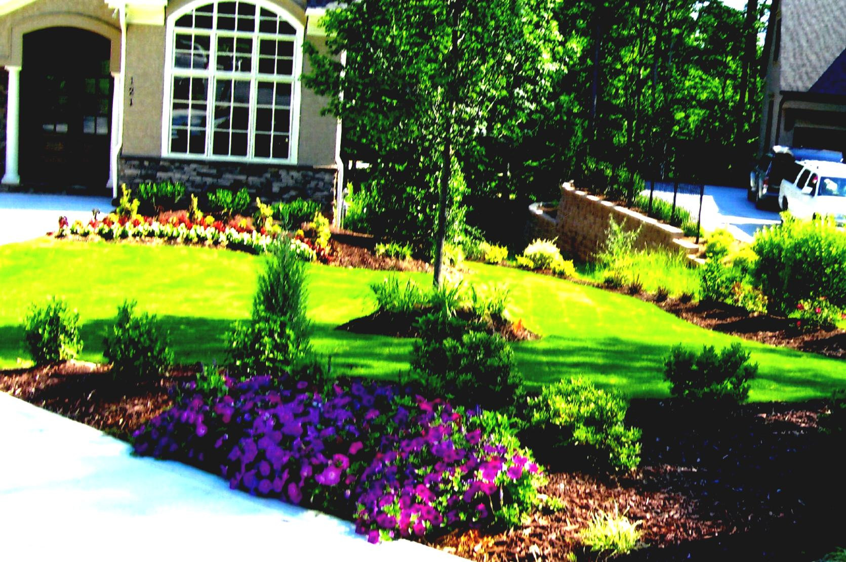 Outdoor Landscape Flowers
 Create Beautiful Garden on Your Home with Flower Garden