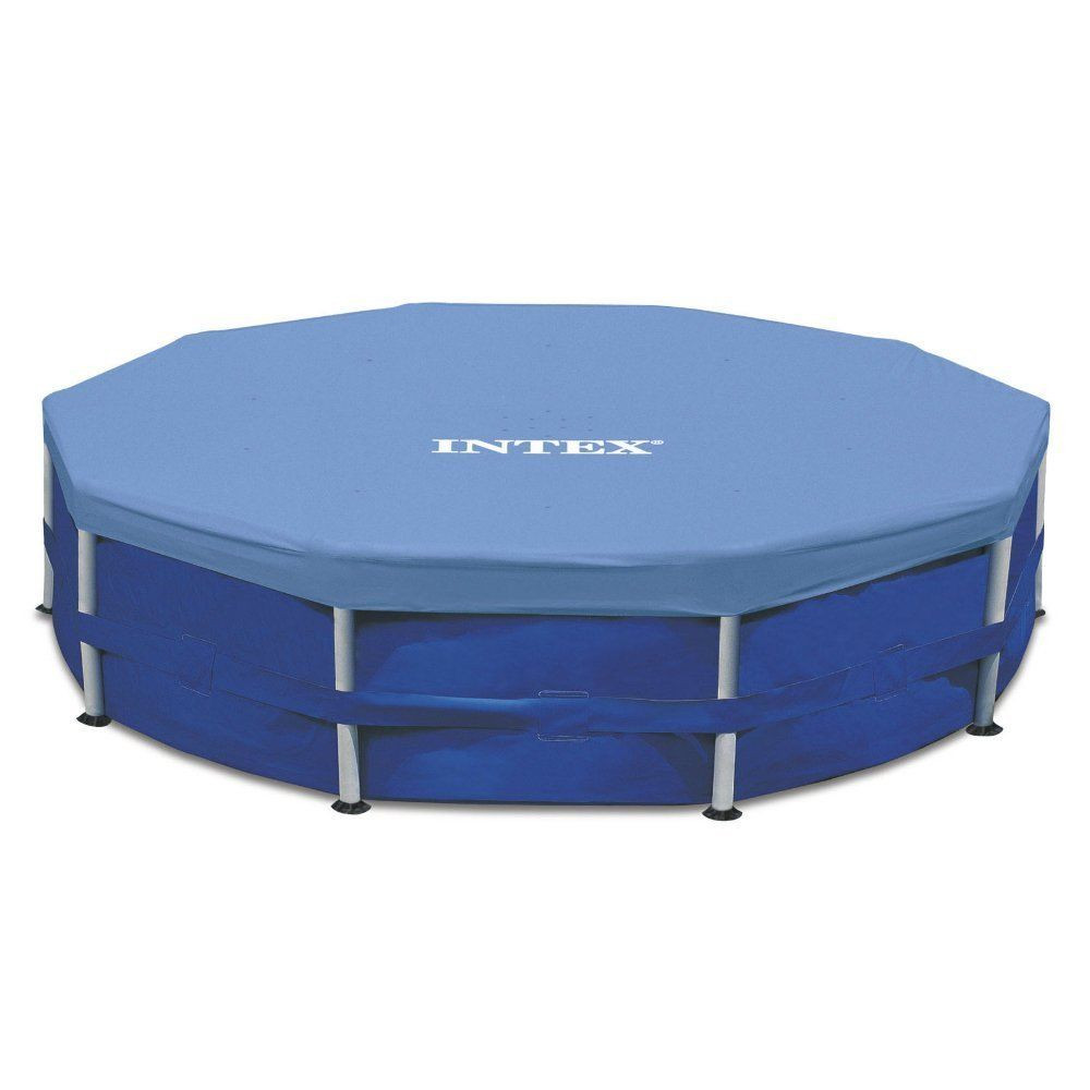 15 Ft Above Ground Pool
 Intex 15 Foot Round Pool Cover Ground Pools 10 inch