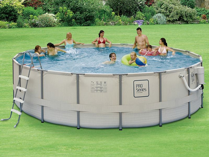 15 Ft Above Ground Pool
 15 FT Round x 48 Inch High ProSeries Metal Frame Swimming