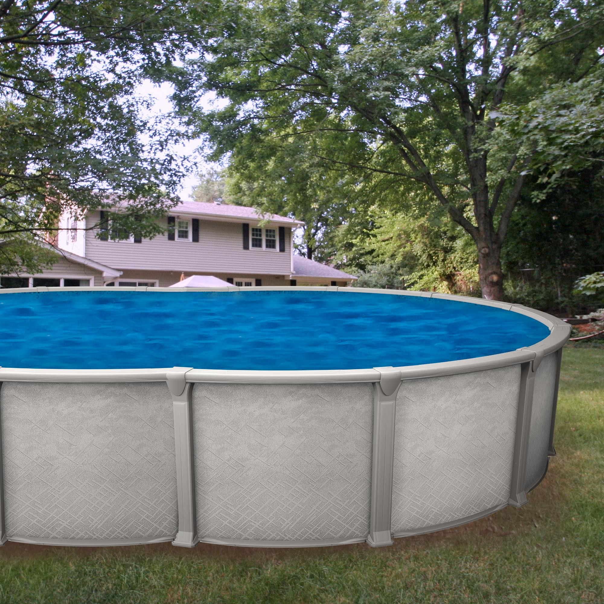 18X33 Above Ground Pool
 Galaxy 18 x 33 ft Oval Buttress Free Pool Package