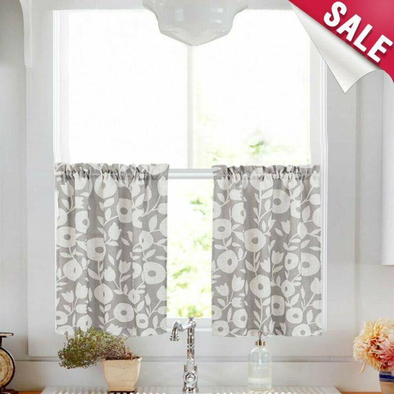 24 Inch Kitchen Curtains
 Tier Curtains For Kitchen Windows 24 Inch Linen Textured
