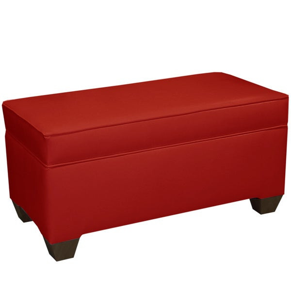 36 Inch Storage Bench
 Shop Skyline Furniture Red Vinyl 36 inch Storage Bench N