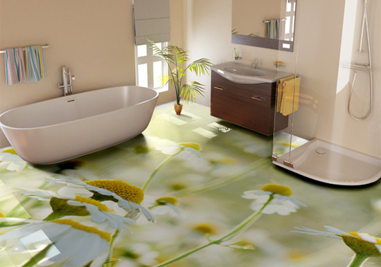 3D Bathroom Floor Design
 Full guide to 3D flooring and 3D bathroom floor designs