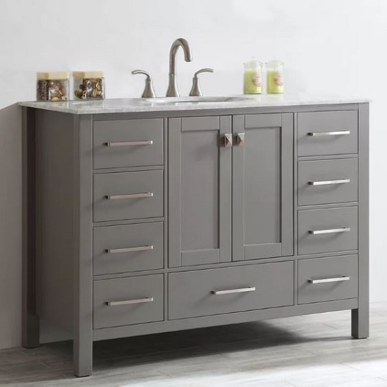 48 Inch Bathroom Vanity
 15 Best 48 Inch Bathroom Vanity With Top And Sink To Buy Now