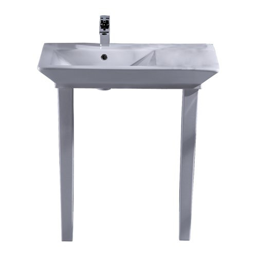 8' By 8' Bathroom Designs
 Barclay Opulence Console 31 1 2 RectBowl 8 WS White