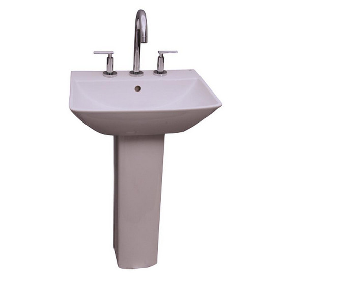 8' By 8' Bathroom Designs
 Barclay Summit 500 Basin 8 ws White Bathroom Sink B 3 768WH