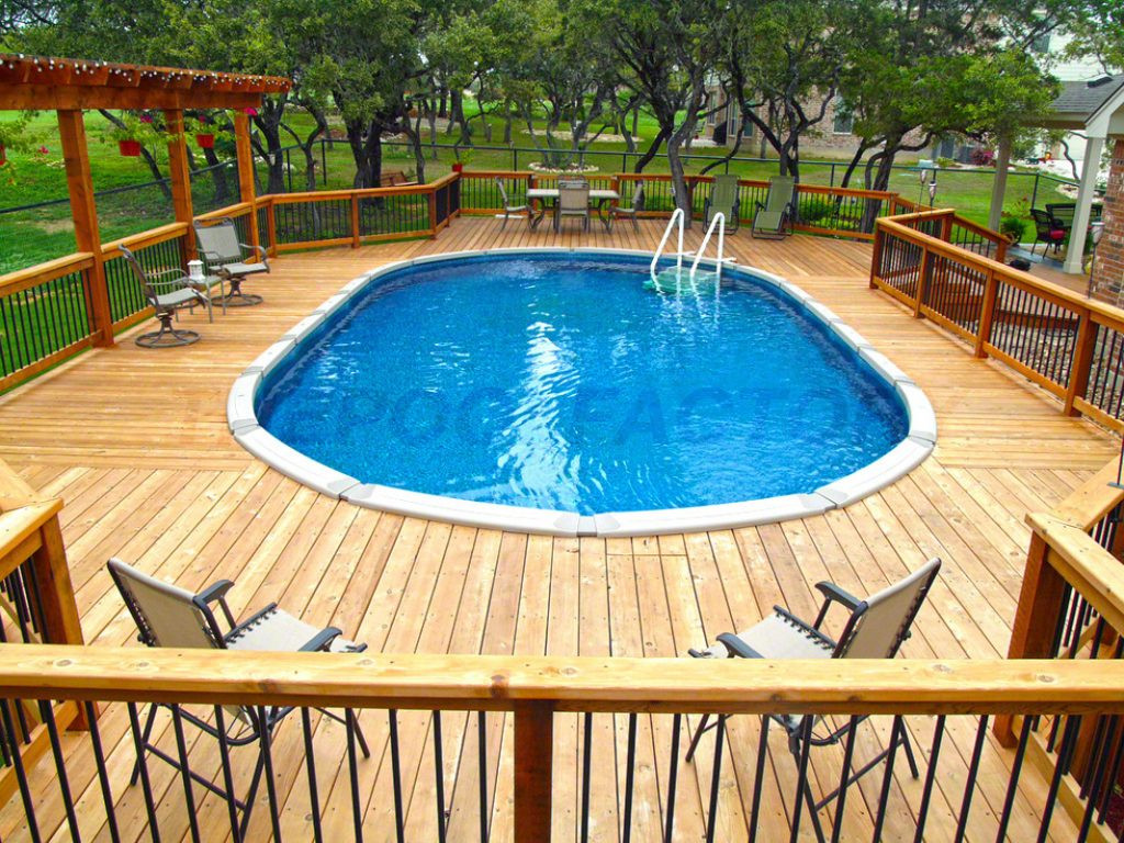 Above Ground Pool Deck
 Pool Deck Ideas Full Deck The Pool Factory