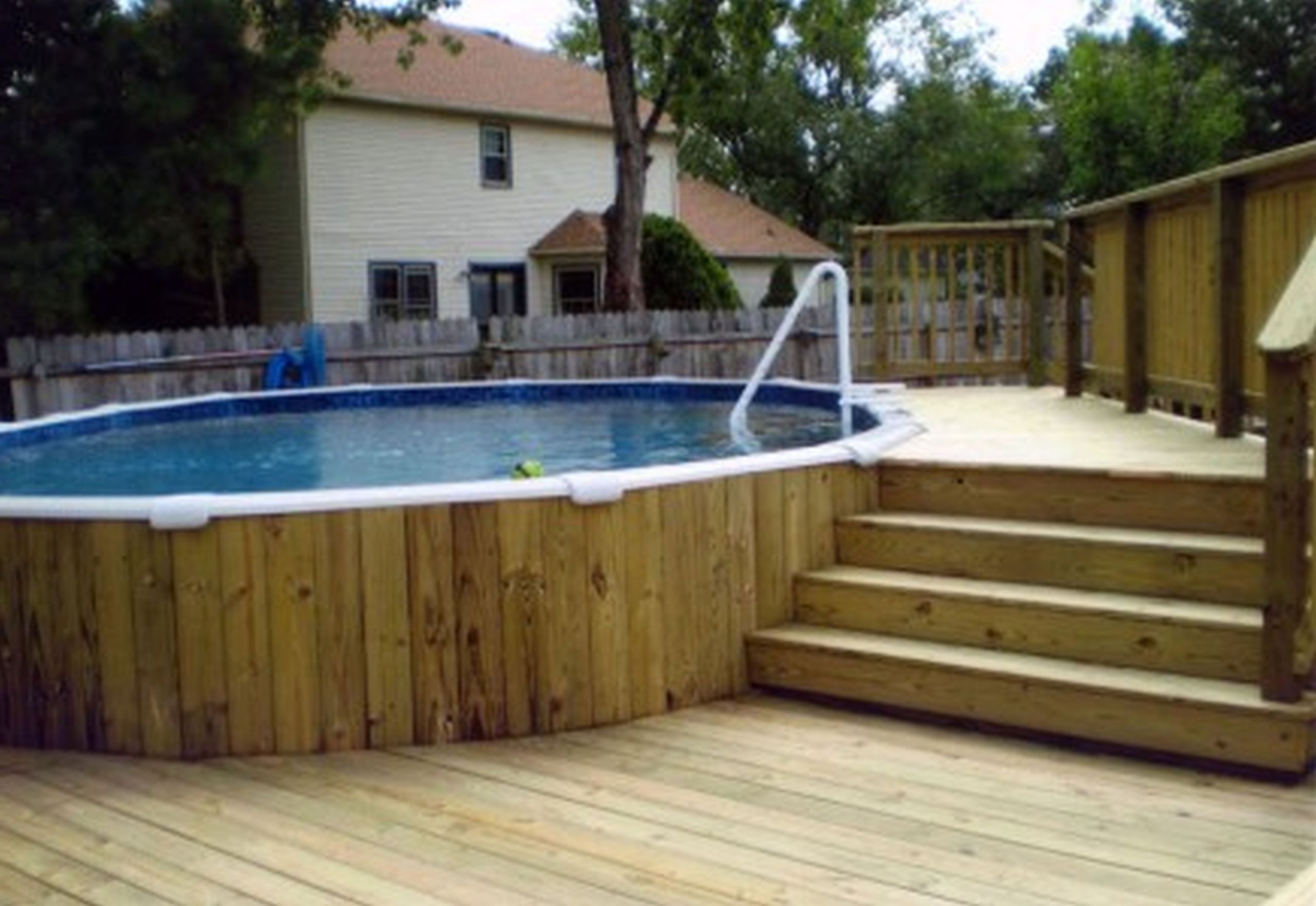 Above Ground Pool Deck Ideas
 Pool Deck Ideas Made from Concrete MidCityEast