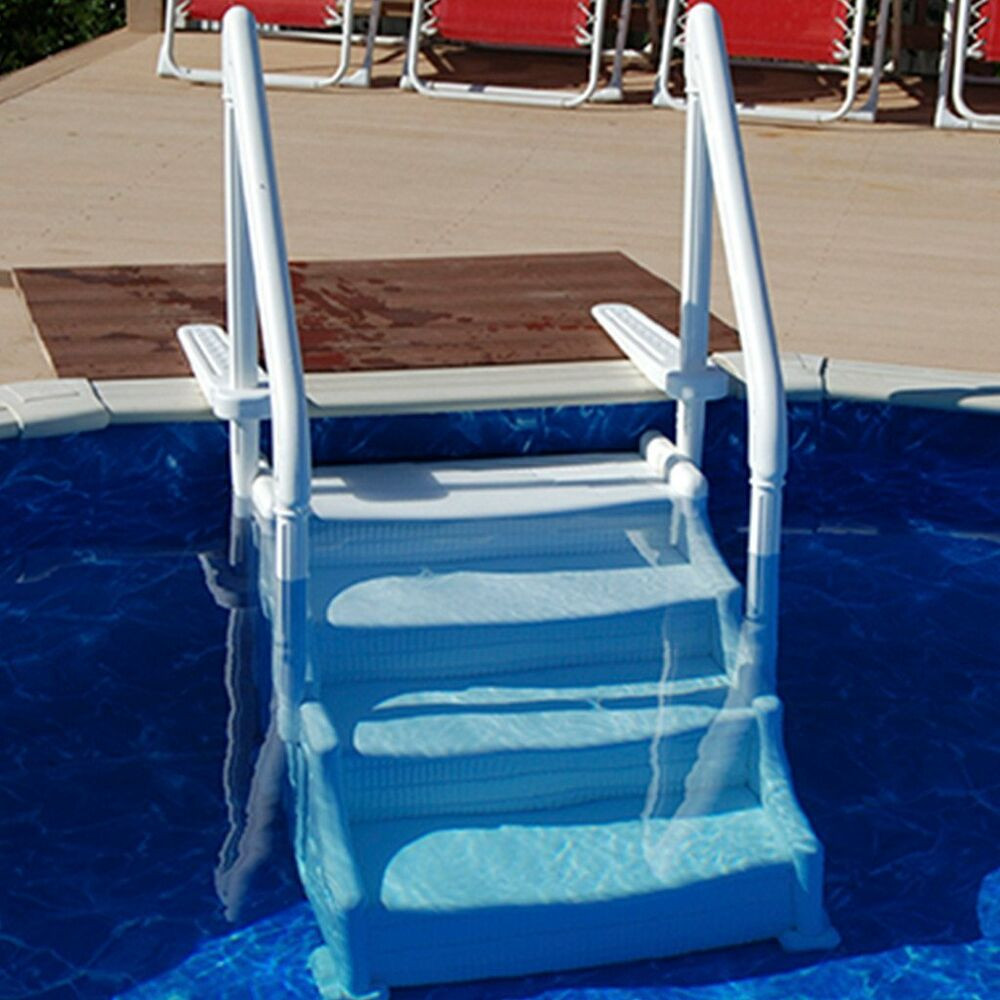 Above Ground Pool Ladder Steps
 Mighty Step Ground Pool Steps