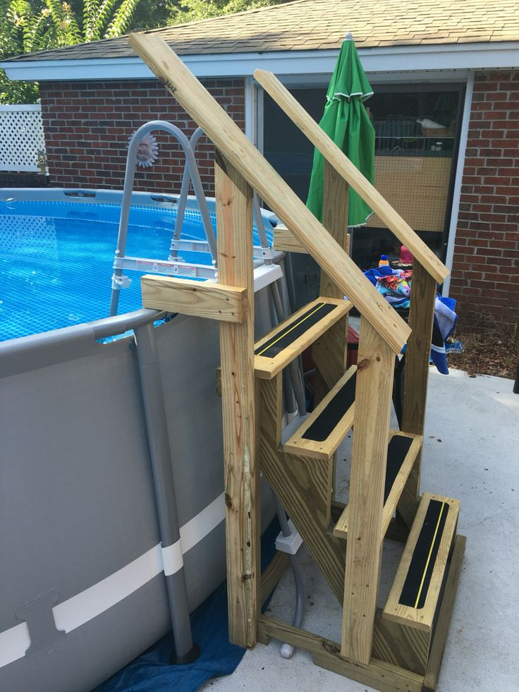 Above Ground Pool Ladder Steps
 50 best Pool Steps and Ladders images by AG Pool Reviews