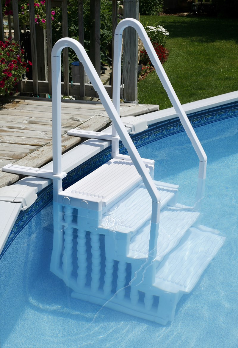 Above Ground Pool Ladder Steps
 Choosing a Ladder or Steps for an Ground Pool