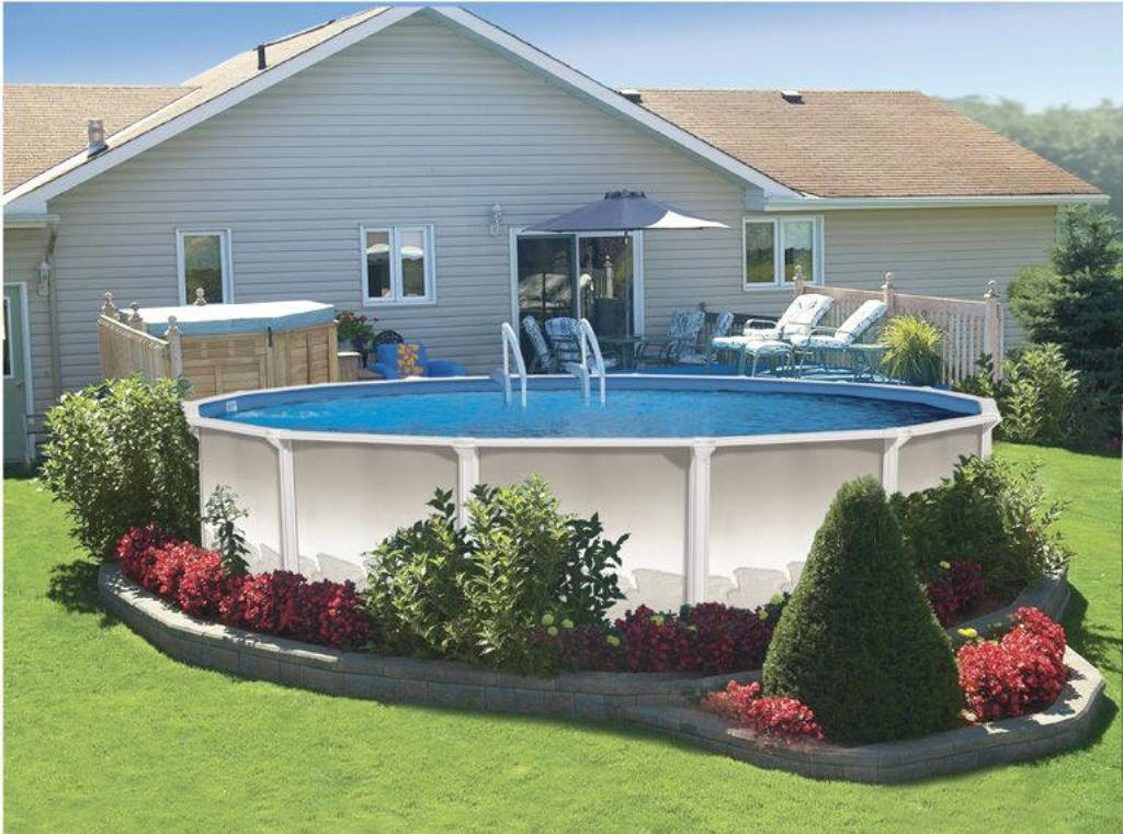 Above Ground Pool Landscaping
 Ground Pool Landscaping Ideas – Deshouse