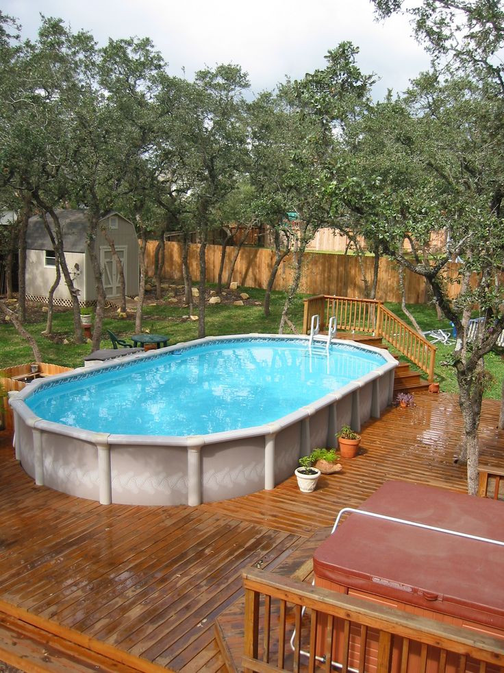 Above Ground Pool Landscaping
 above ground pool landscaping perfect steps for the