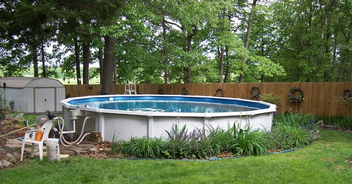 Above Ground Pool Landscaping
 In the Garden Landscaping Your Ground Pool