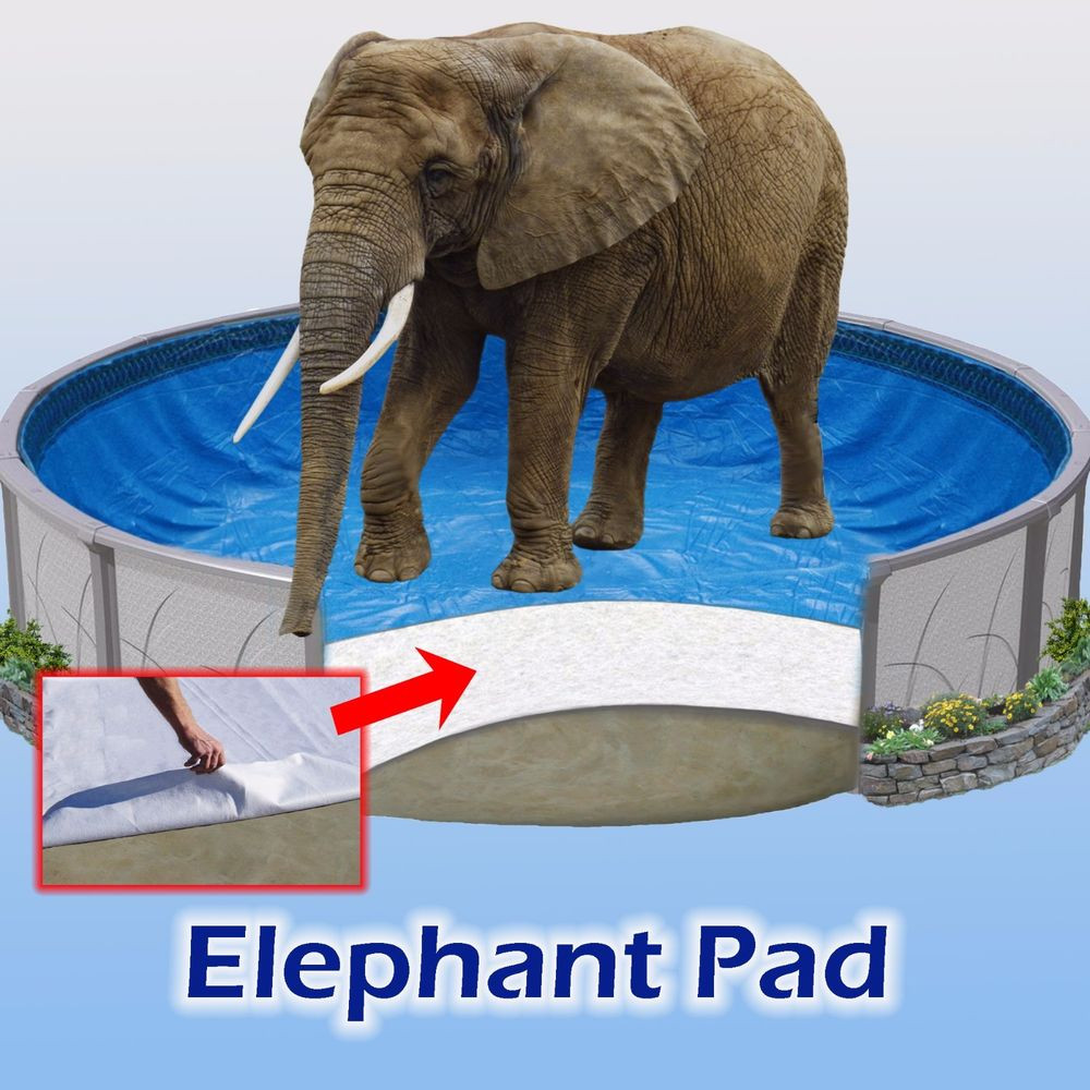 Above Ground Pool Pad
 POOL LINER PAD ELEPHANT beats Gorilla Guard Armor