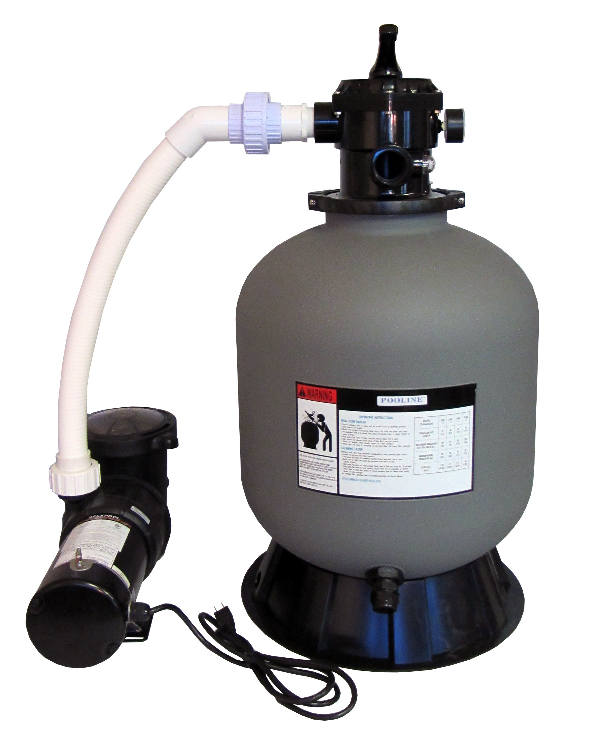 Above Ground Pool Pumps Walmart
 Ground Swimming Pool Sand Filter System with 0 75 HP
