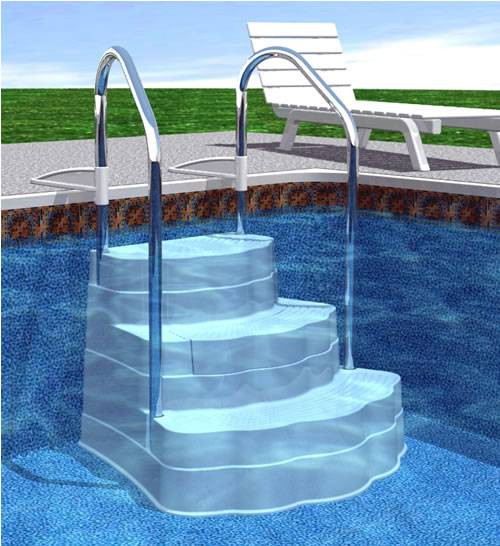 Above Ground Swimming Pool Steps
 Spring Pool Improvements Pool Steps and Ladders