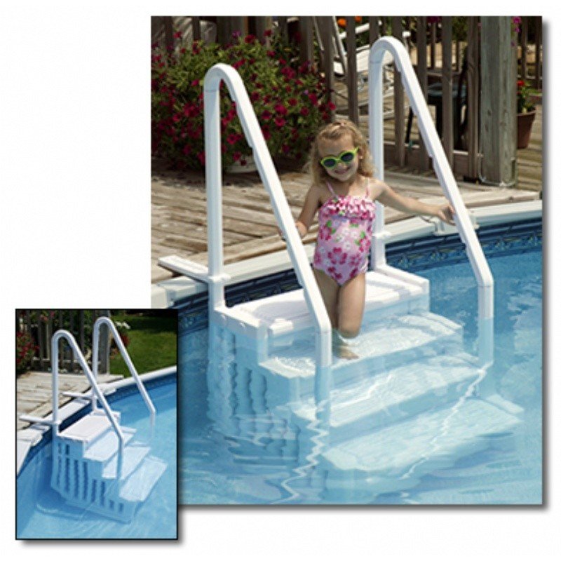 Above Ground Swimming Pool Steps
 Easy Pool Step for Ground Pools
