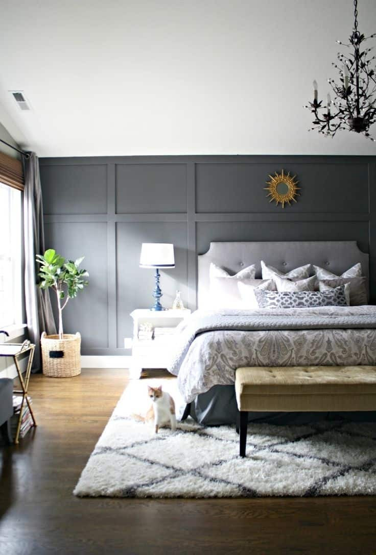 Accent Wall For Bedroom
 Small master bedroom Here’s how to make the most of it