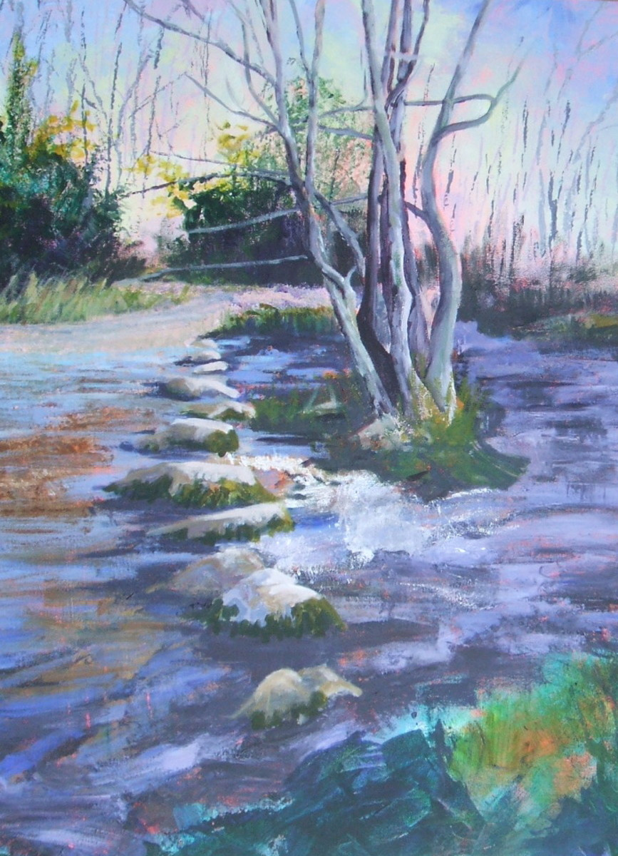 Acrylic Painting Landscape
 Acrylic Painting How To Paint Water