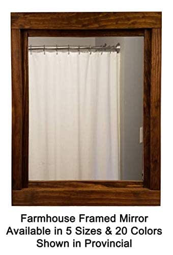 Amazon Bathroom Mirrors
 Amazon Farmhouse Framed Mirror Available in 5