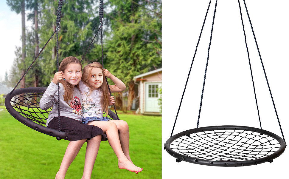Amazon Kids Swing
 Amazon Sorbus Spinner Swing – Kids Indoor Outdoor