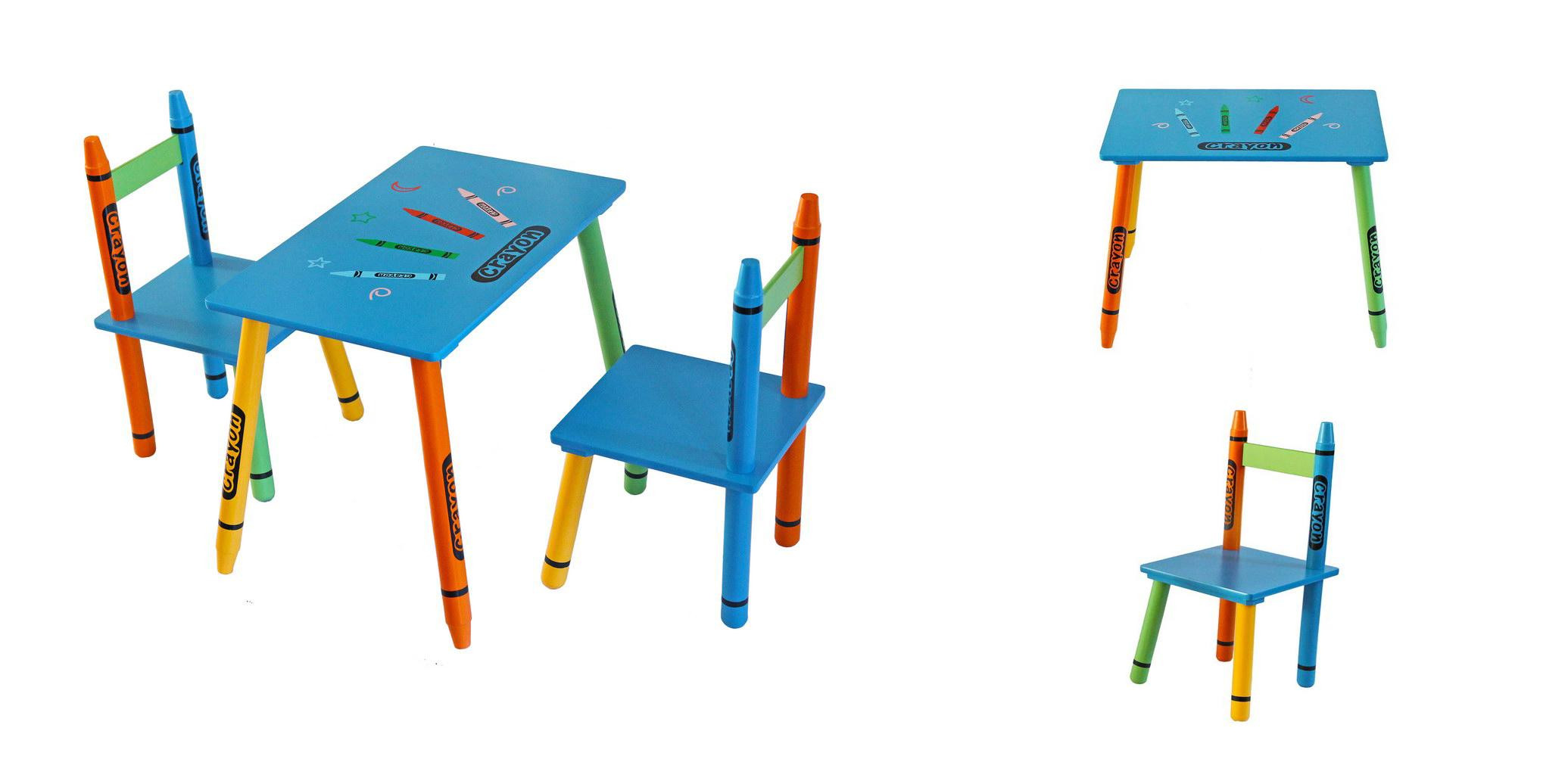 Amazon Kids Table And Chairs
 Bebe Style Childrens Wooden Table and Chair Set Amazon