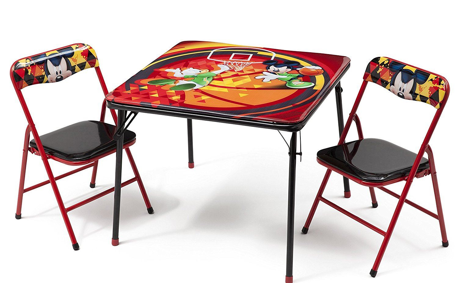 Amazon Kids Table And Chairs
 Disney Mickey Mouse Childrens Metal Table & Two Chairs Set