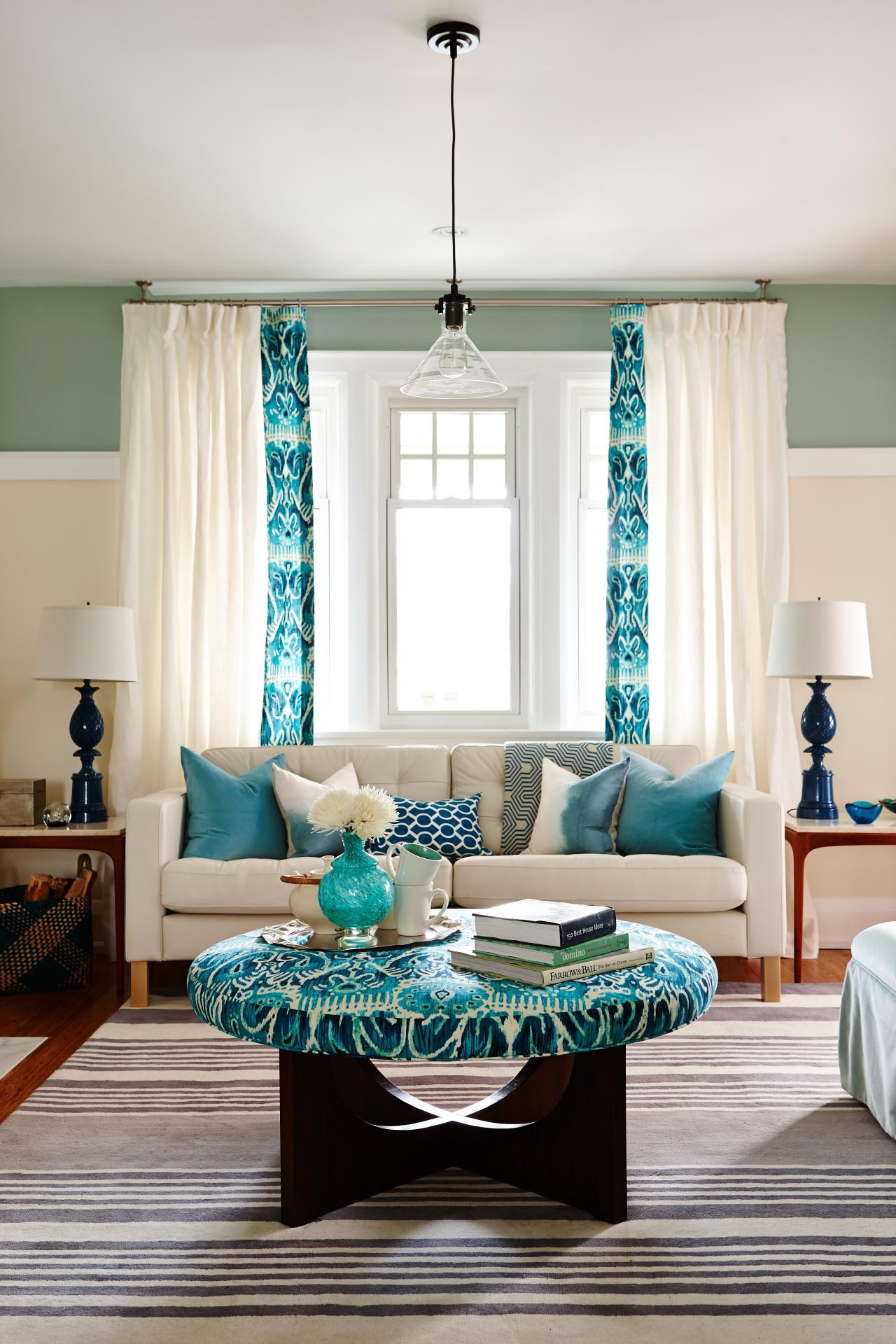 Aqua Curtains Living Room
 10 ideas for how to decorate your living room with
