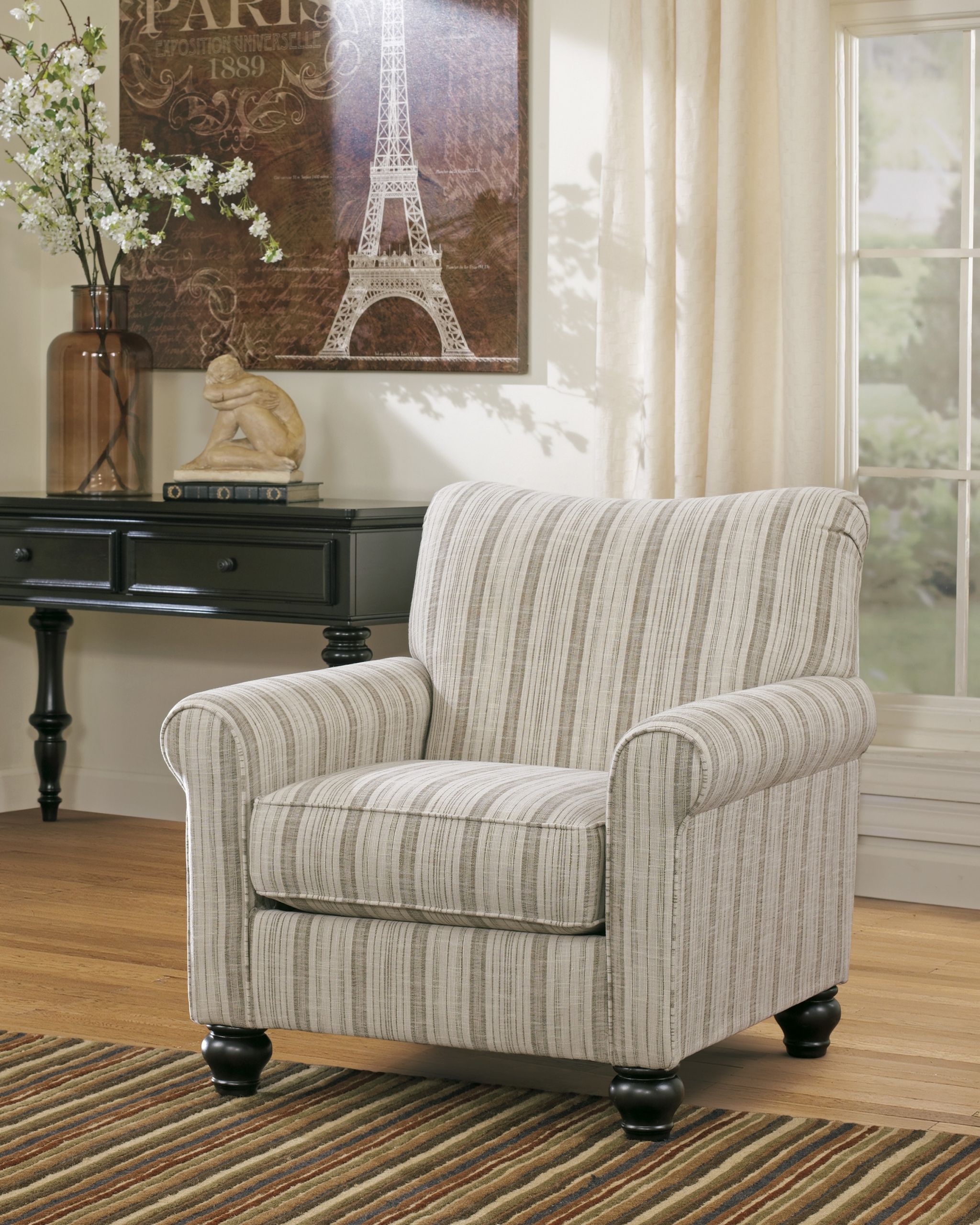 Ashley Furniture Living Room Chairs
 Milari Linen Accent Chair by Ashley Furniture