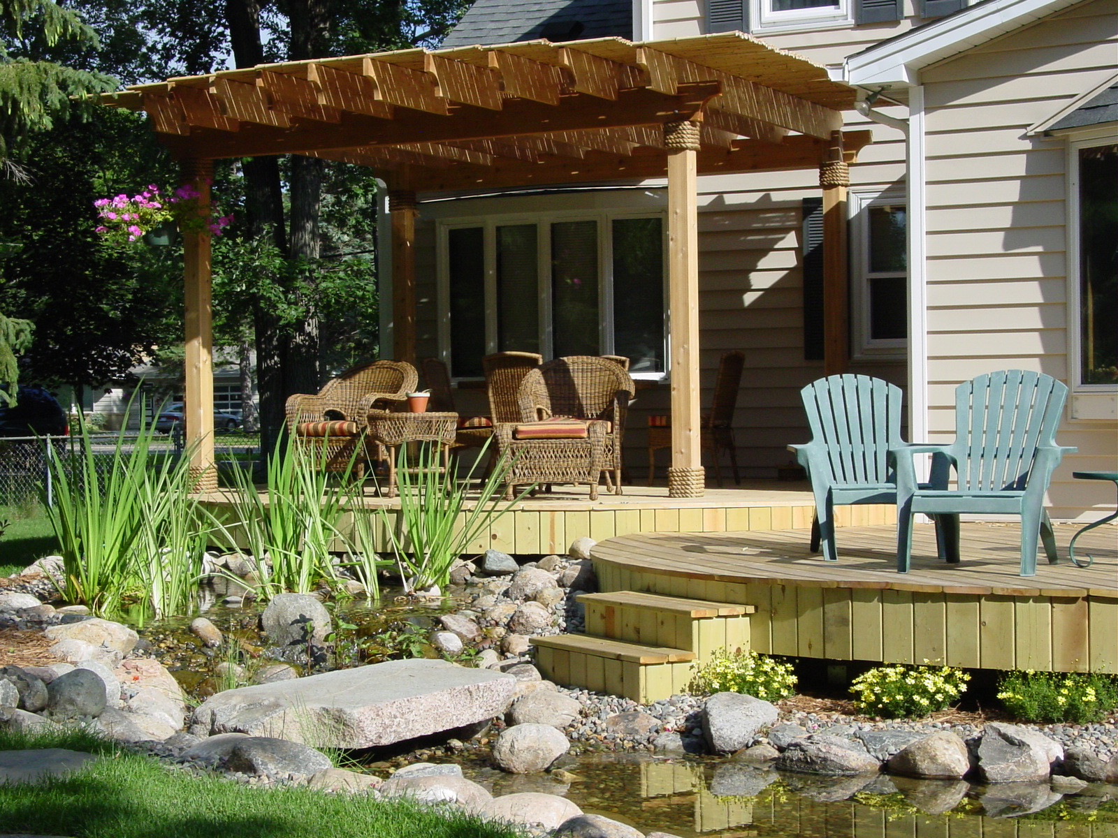Backyard Deck And Patio Ideas
 Patio Making Your Home More Refreshed InspirationSeek