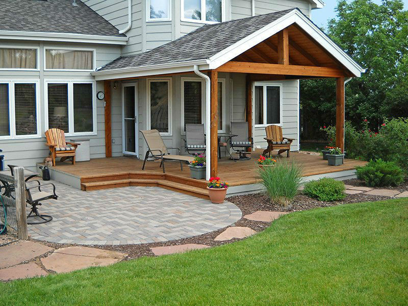 Backyard Deck And Patio Ideas
 Deck & Patio binations DeckTec Outdoor Designs