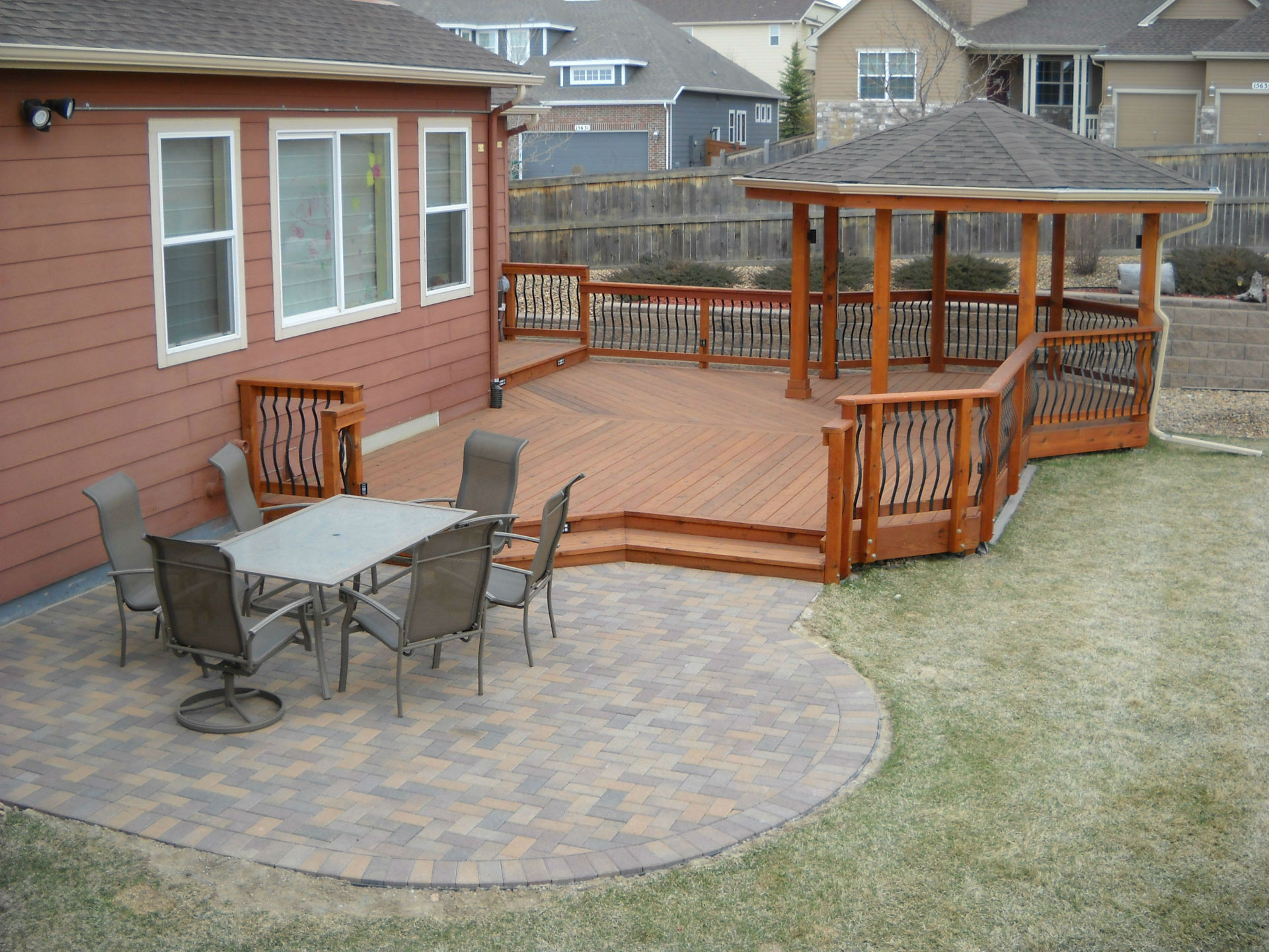 Backyard Deck And Patio Ideas
 Deck & Patio binations DeckTec Outdoor Designs