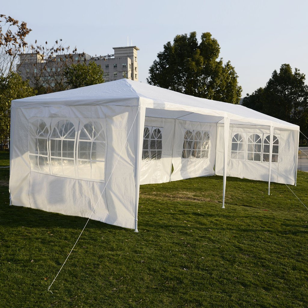 Backyard Party Tents
 10 x30 Party Wedding Outdoor Patio Tent Canopy Heavy duty
