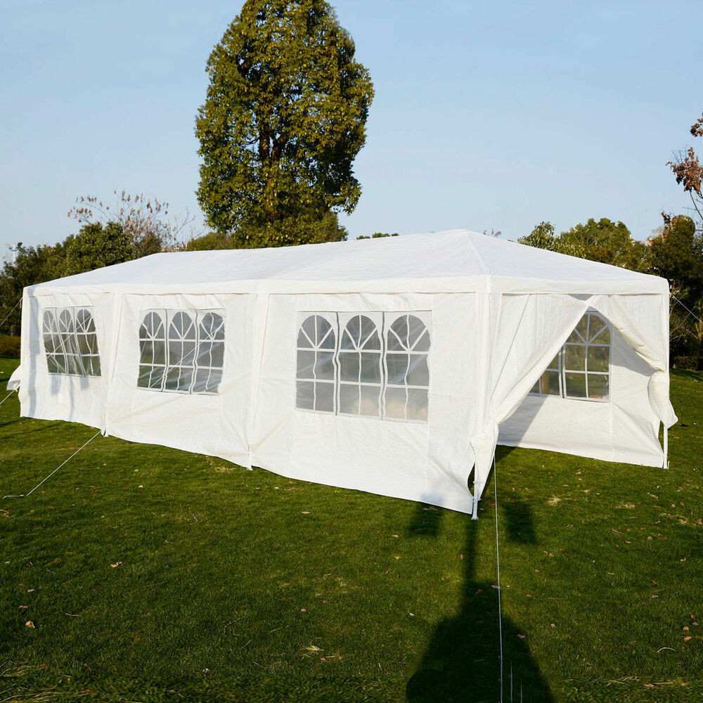 Backyard Party Tents
 Wedding Tent 10 x30 Canopy Outdoor Party Gazebo Pavilion