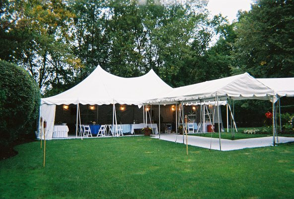 Backyard Party Tents
 Backyard party tent