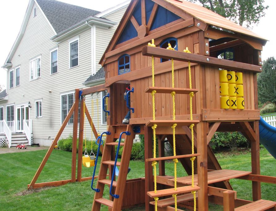 Backyard Play Sets
 Playsets Not Always Easy to Assemble