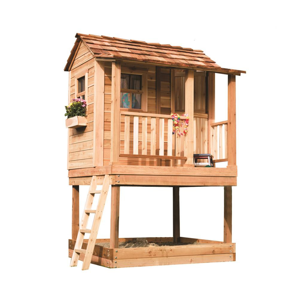 Backyard Playhouse Kits
 Outdoor Living Today 6 ft x 6 ft Little Squirt Playhouse