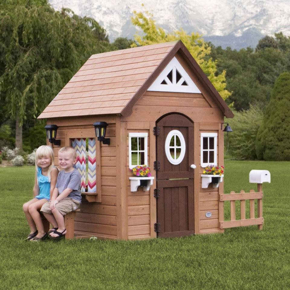 35 Cute Backyard Playhouse Kits - Home Decoration and Inspiration Ideas