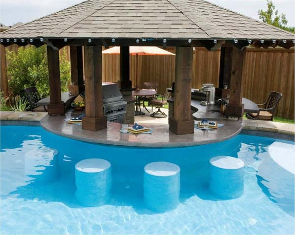 Backyard Pool Bar Ideas
 26 Summer Pool Bar Ideas to Impress Your Guests Amazing