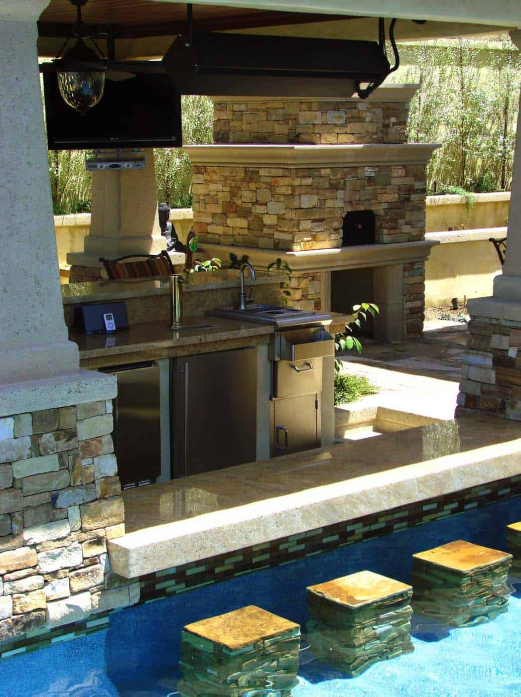 35 Inexpensive Backyard Pool Bar Ideas Home Decoration And 