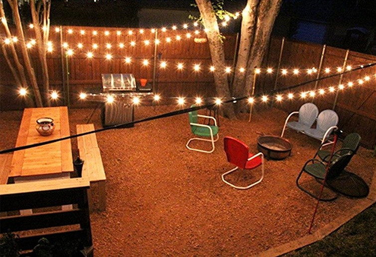 Backyard String Lighting Ideas
 Best Outdoor String Lights for the Patio and the Garden