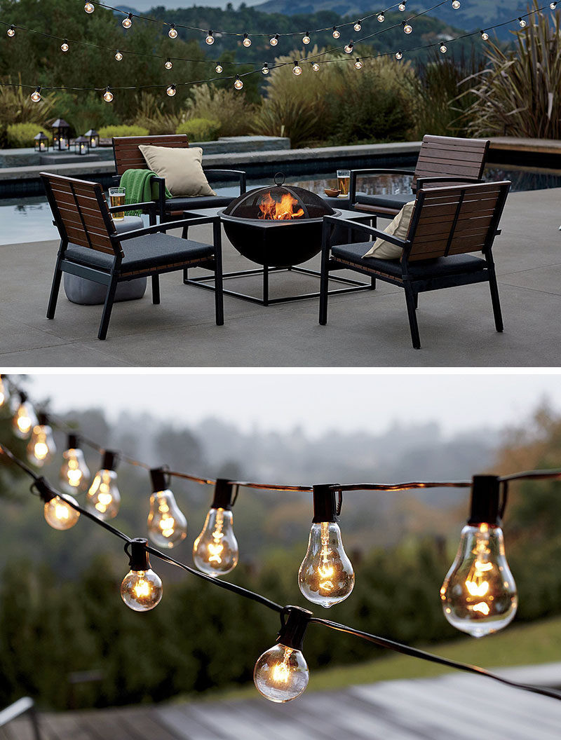Backyard String Lighting Ideas
 8 Outdoor Lighting Ideas To Inspire Your Spring Backyard