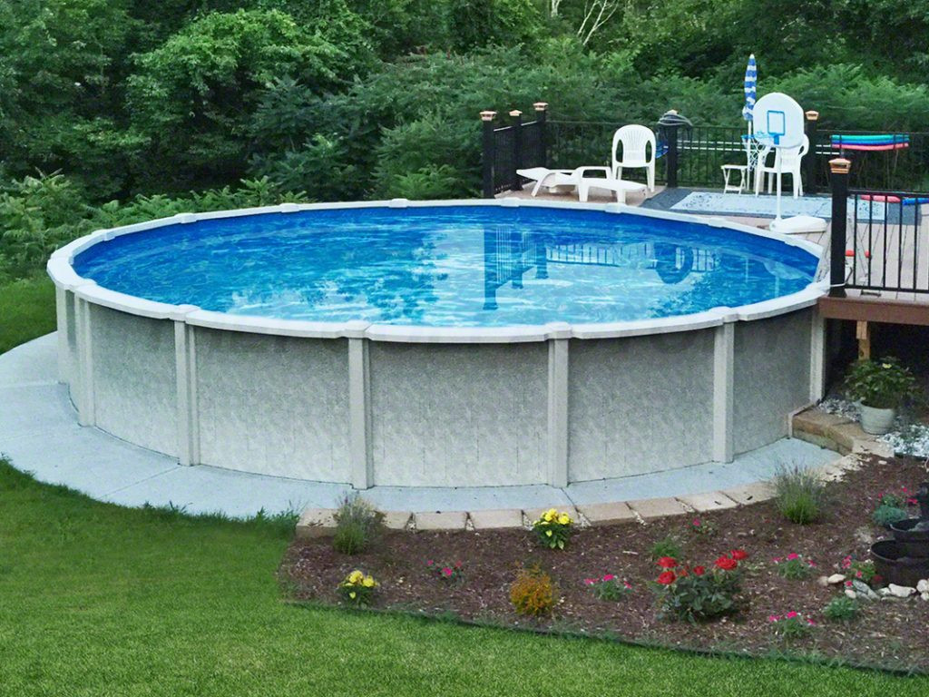 Backyard Swimming Pools Above Ground
 Ground Pool Installation s The Pool Factory