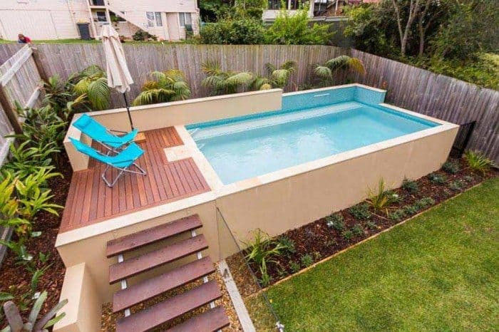Backyard Swimming Pools Above Ground
 Eye Catching And Affordable Ground Swimming Pool