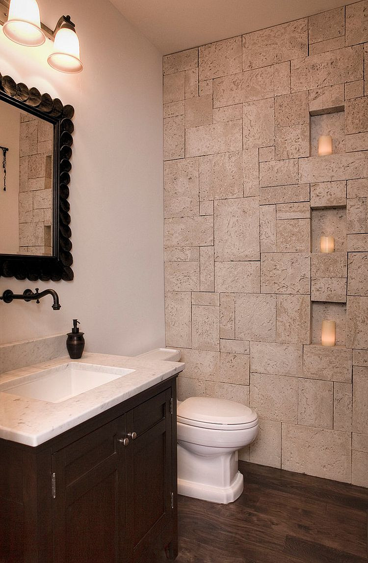 Bathroom Accent Wall Ideas
 30 Exquisite and Inspired Bathrooms with Stone Walls