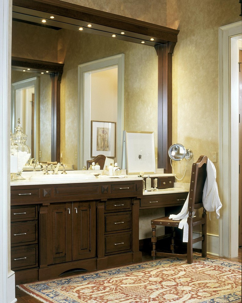 Bathroom Cabinets With Makeup Vanity
 Marvelous makeup vanities in Bathroom Traditional with