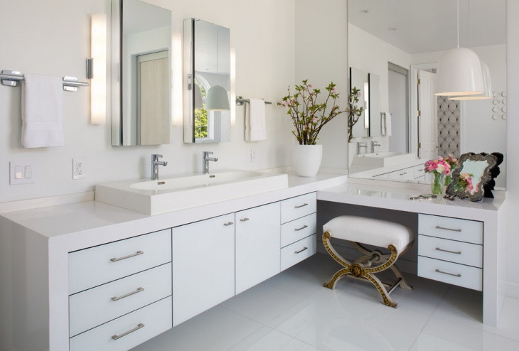 Bathroom Cabinets With Makeup Vanity
 45 Vanity Designs Ideas
