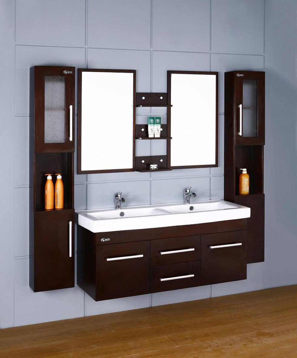 Bathroom Cabinets With Sink
 Bathroom Focal Point with Splendid Bathroom Sink Cabinets